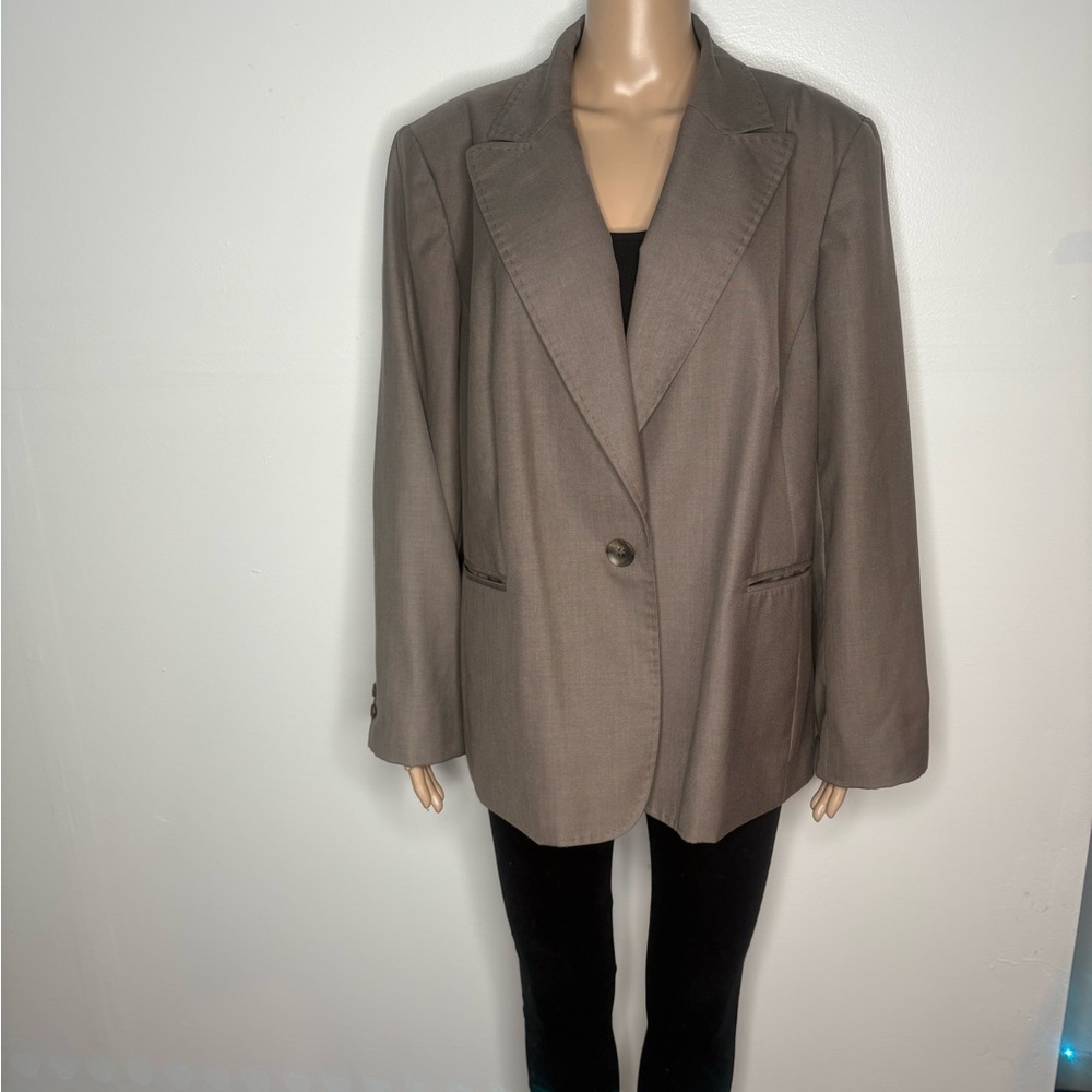Jones New York Classic Brown Blazer